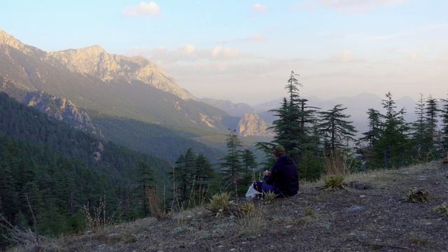 Mountain breakfast. On the way to Tahtali Mountain #поход #тур