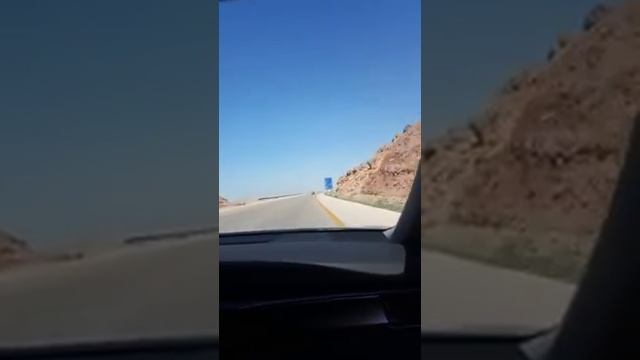 Дорога вдоль мёртвого моря Иордания