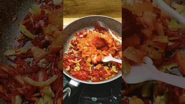 БОРЩ. Домашняя Пицца. Вкусный семейный обед #shorts