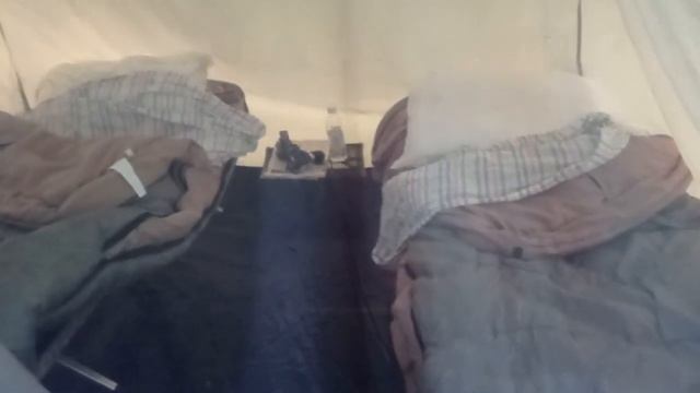 Лагерь по минимуму, но со всеми удобствами