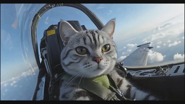 Кот летчик