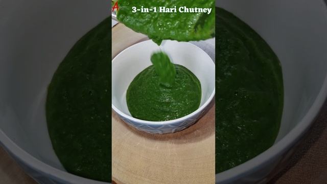 3-in-1 Hari Chutney , Tandoori Chutney &  Mint Mayo Sandwich Spread #shorts #shortvideo #shortsfeed