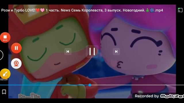 Рози и Турбо LOVE!❤🩷 1 часть. News Семь Королевств, 3 выпуск. Новогодний.🎄🎆