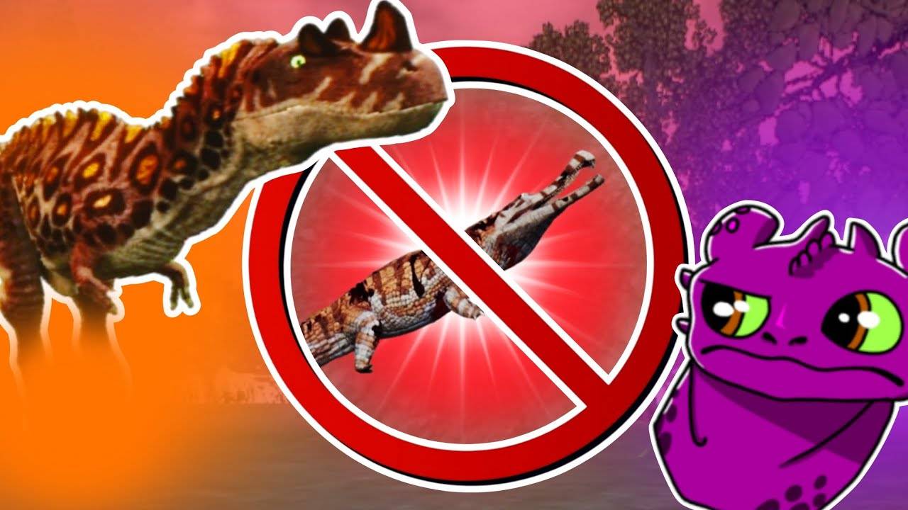 Челлендж Выжить БЕЗ Падали за Хищника (Надеюсь Получится) | the cursed dinosaur isle