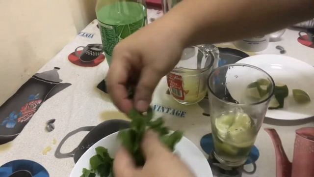 Virgin Mojito (refreshing mocktail)vlog 16