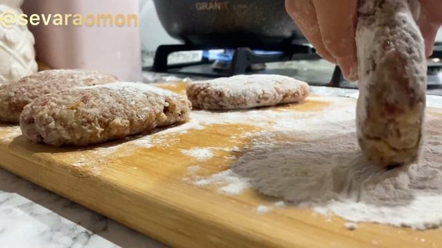 Свой рецепт😍Сочные котлеты из 300гр фарша/ Yumshoqqina mazali kotletlar 300gr farshdan/ Cutlet