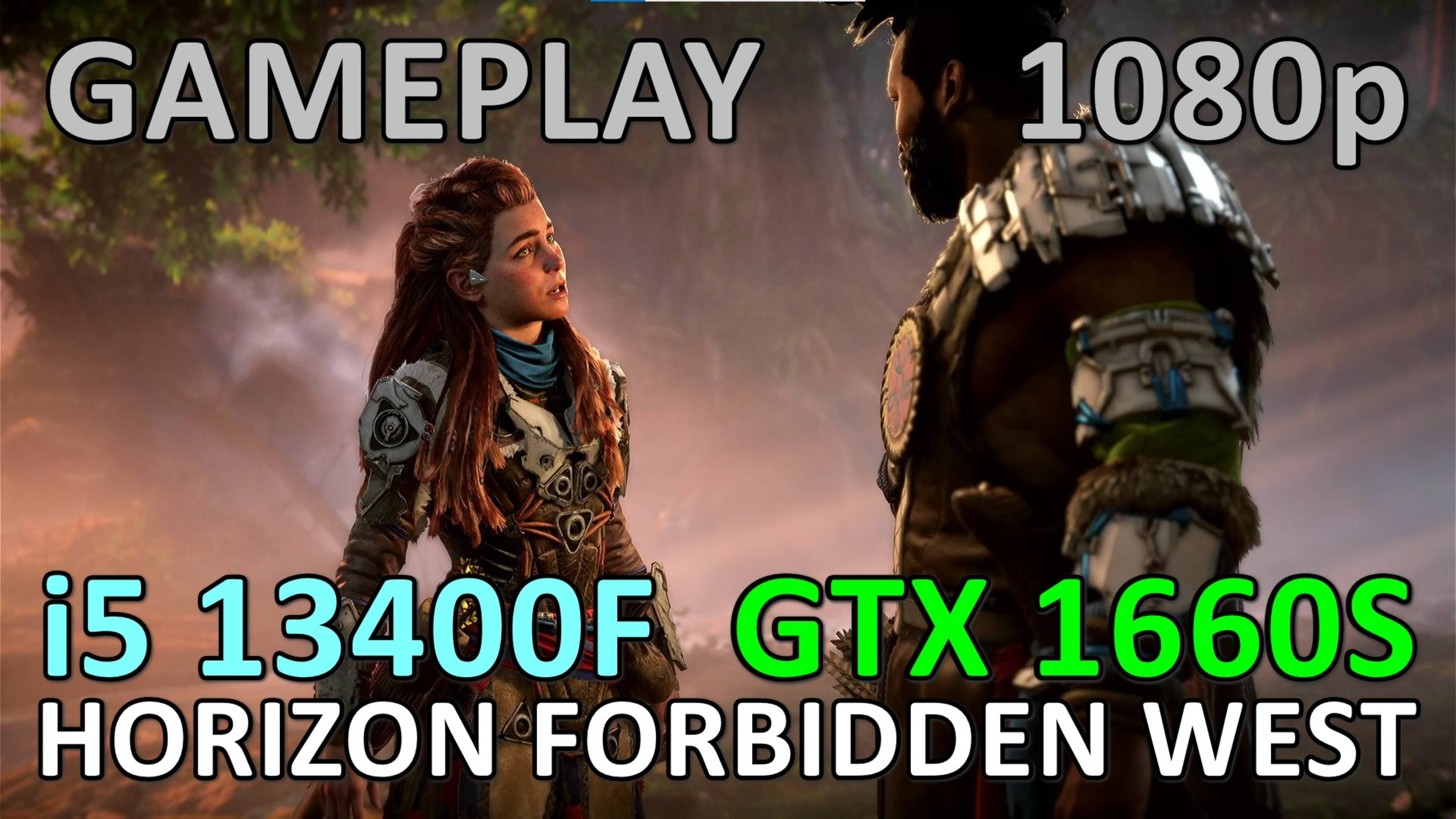 i5 13400F + GTX 1660 SUPER / HORIZON FORBIDDEN WEST / GAME PLAY