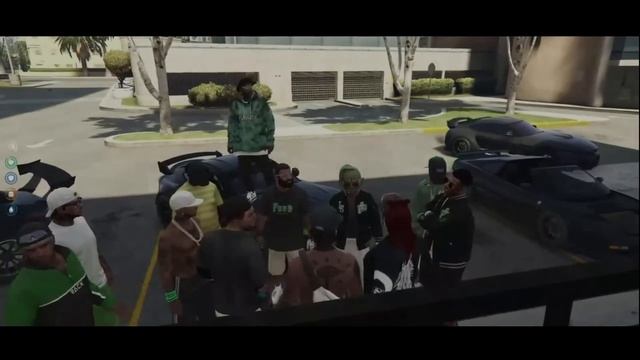 REUNION PICADA ENTRE LOS FAMILIES Y LOS  | GTA 5 RP | DOVUX LIFE