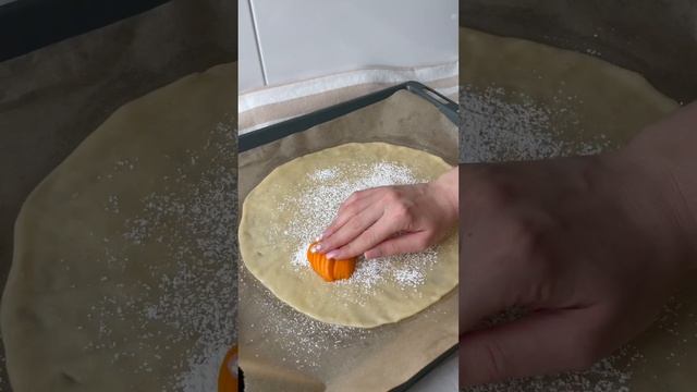 Галета с абрикосами🧡   #быстрыйрецепт #рецептдня