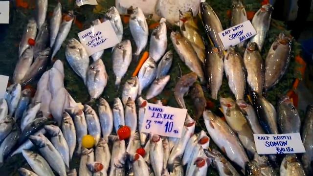 Fish-market. Istanbul