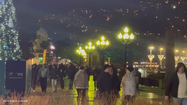 КРЫМ 2025 | АТМОСФЕРА 5 ЯНВАРЯ В ЯЛТЕ ❤️🌊⛰🌴🏖🐬☀️