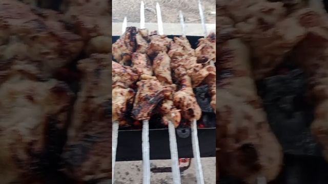 шашлык на улице пришла весна 🔥