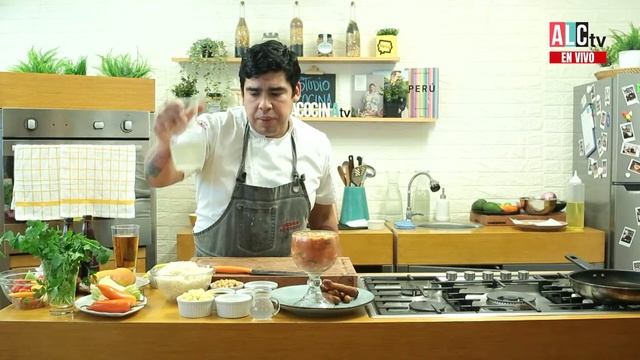 Leche de tigre BARRA CHALACA y Arroz con Bonito norteño del Chef Alvaro Amado! 🧑🏻🍳#StudioCocina