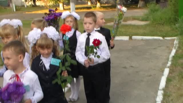 1 сентября 2015. Илья идёт в 1 класс