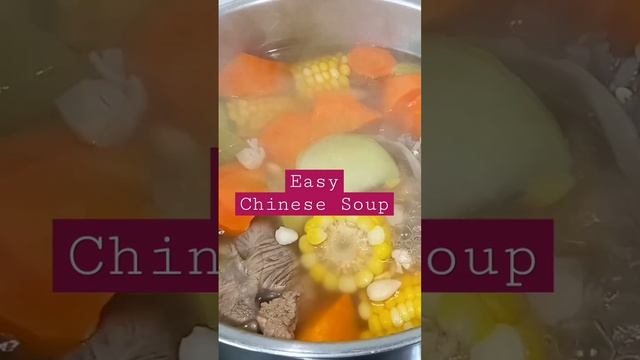 Delicious, Easy Chinese Soup#OFW #shorts #subscribe