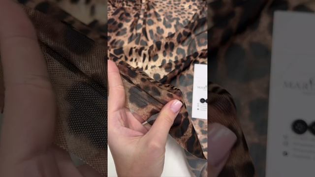 Сетка в стиле D&G. Принт Лео