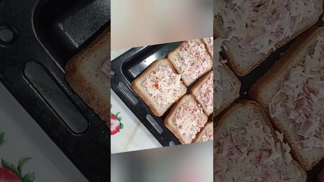 Ну очень вкусные бутерброды .mp4