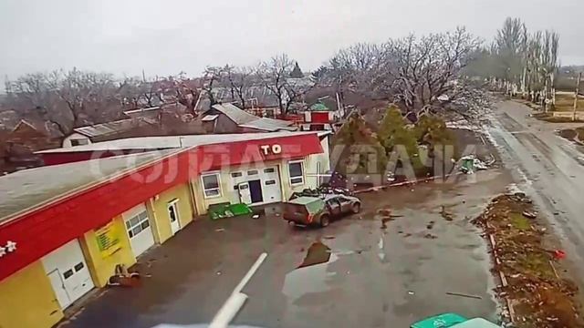 Пикап противника не смог уйти от погони дрона ВС РФ
