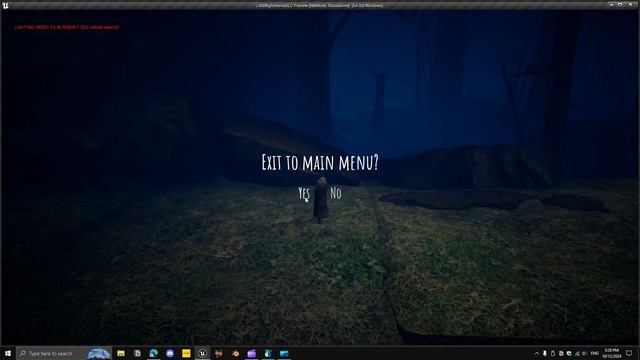 [5] - |дизайн главного меню| The Echoes of Nightmares