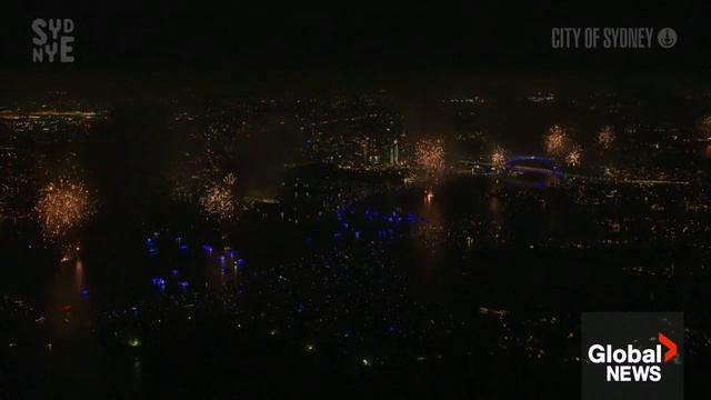 New Year's 2025_ Australia puts on spectacular fireworks show over Sydney Harbour