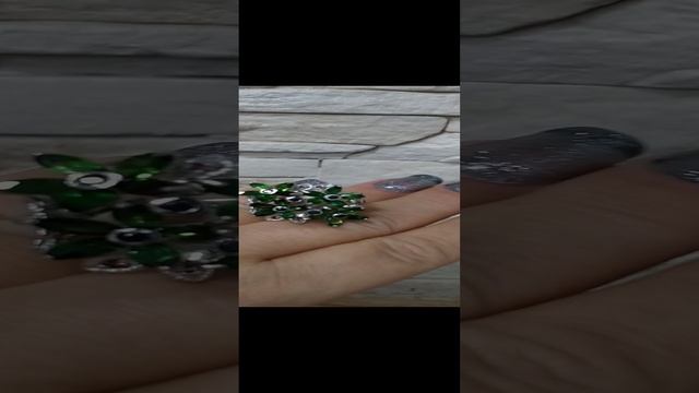 Хромдиопсид кольцо