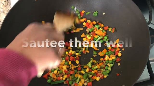 Stir-fry Veggie Cheese Sandwich