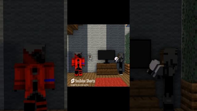 Black Panther (Minecraft Animation) #shorts  #анимация #тренды #minecraft #animation