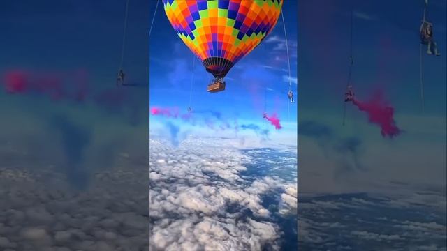 Место в бразильском штате Сан-Паулу популярное среди любителей воздушных развлечений.