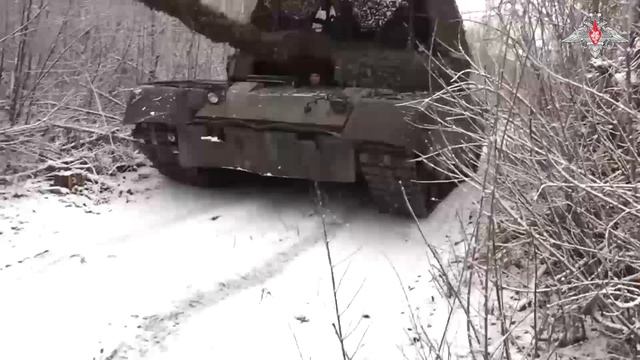 Боевая работа танкистов «Южной» группировки войск