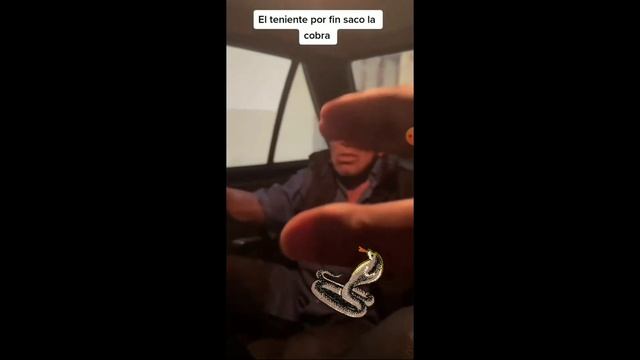 EL TENIENTE LE SACA LA COBRA AL TIO JUAN