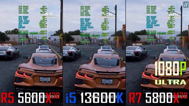 RYZEN 5 5600X3D vs INTEL i5 13600K vs RZEN 7 5800X3D // PC GAMES BENCHMARK TEST ||