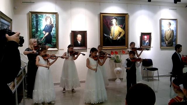 Ансамбль скрипачей "Скерцандо" татарская народная песня "Ай, былбылым"