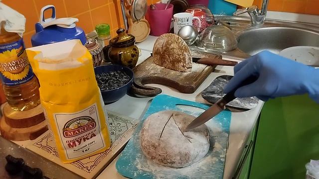 Бородинский хлеб. Часть 2: Складываем тесто. #хлебдомашний #рецептхлеба