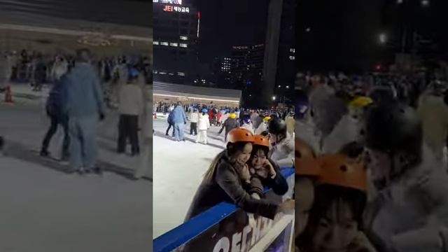 방학 맞은 스케이트장은 북적북적 Crowded Vacation Seoul Skating Rink