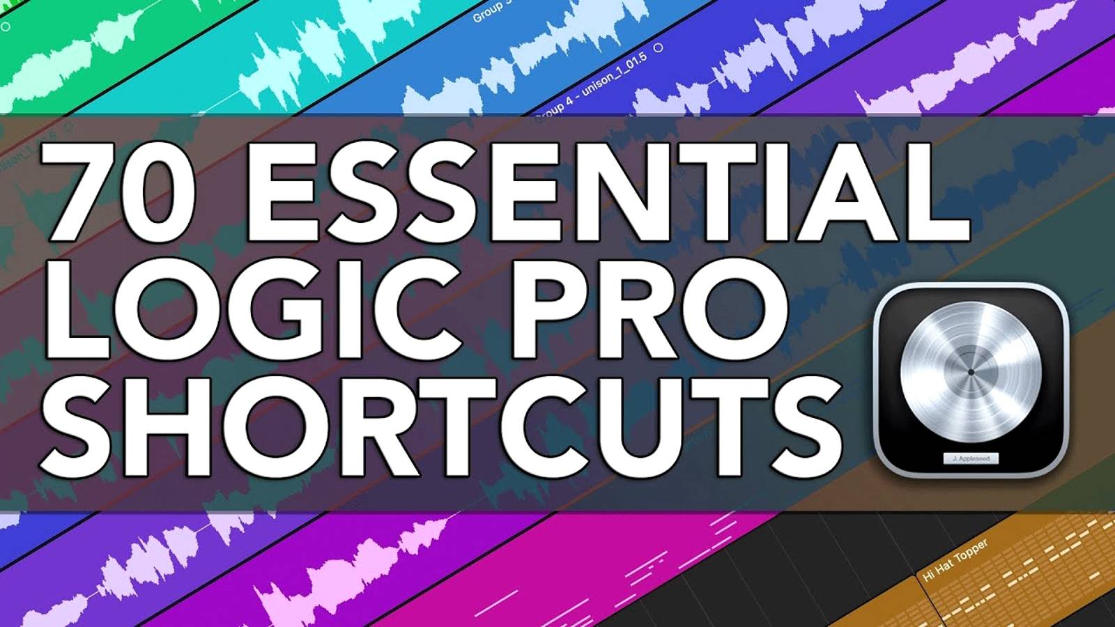 Logic Pro: 70 Essential Shortcuts