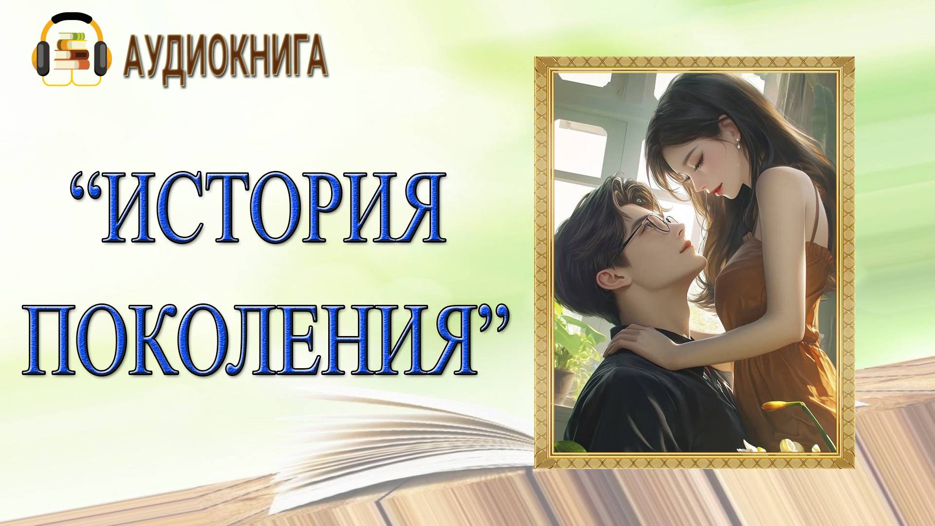 🎧ЛЮБОВНЫЙ РОМАН | ИСТОРИЯ ПОКОЛЕНИЯ |  АУДИОКНИГА