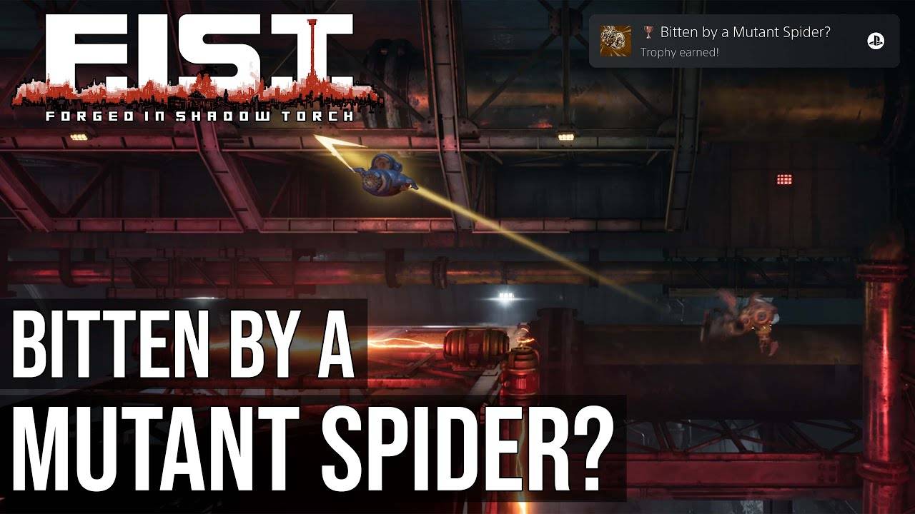 Bitten By A Mutant Spider？ Trophy (Move Between 7 Anchor Points) - F.I.S.T.： Forged In Shadow Torch