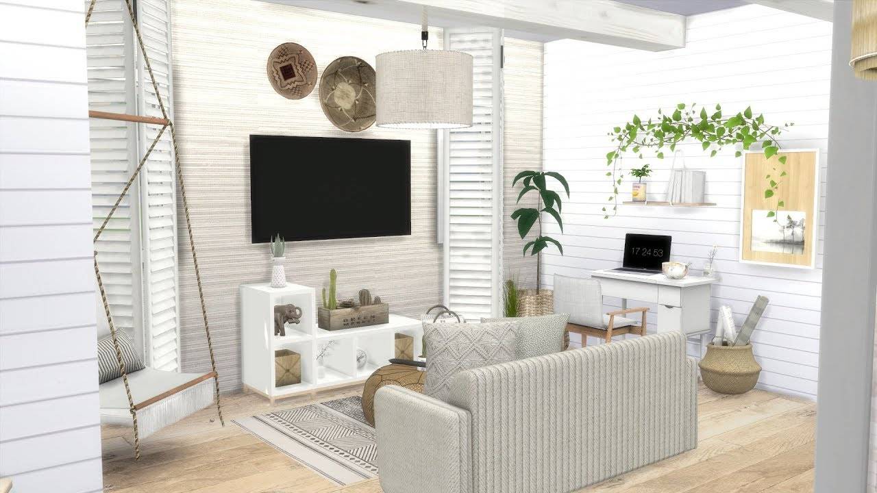 THE SIMS 4 _NATURAL APARTMENT (360p)