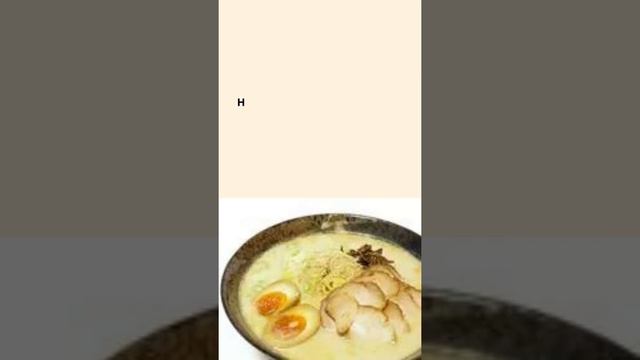 Rich & Thick Tonkotsu Pork Bone Style Ramen #shorts
