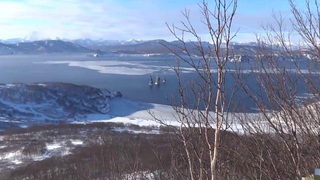 Погнали на снегоходах прямо к Тихому океану. Полуостров Камчатка во всей красе