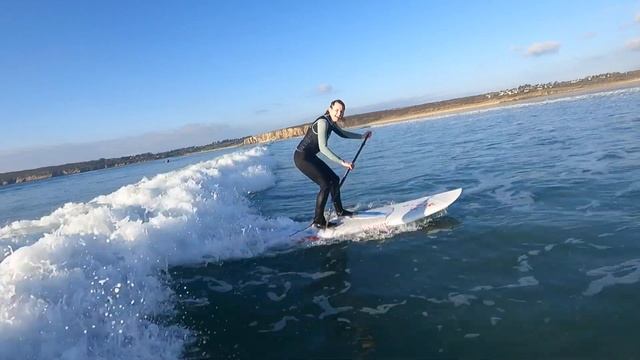 SUNSET SUP SURFING - CROZON - November 9 😎🤙🏻