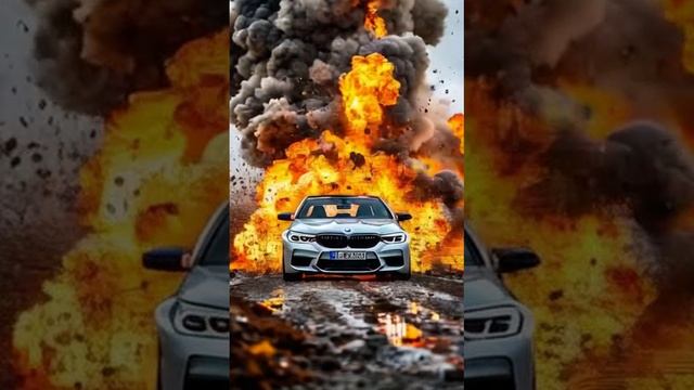 BMW M5 из взрыва