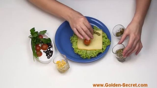 Бутерброд Весенняя поляна