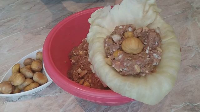 Tapın görüm Menyuda nə var. Bakı mətbəxinin Şah yeməyi Dolma. ASMR