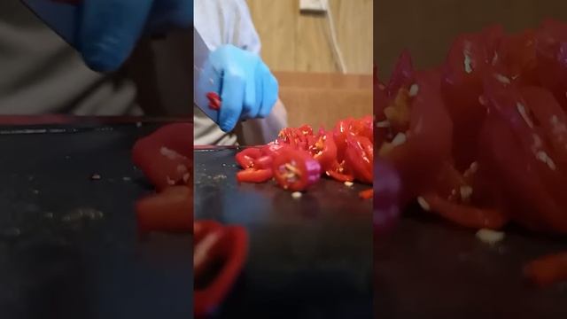 Очень горячо! 🌶️ #ghostpepper #habanero  #соус #рецепт #остро  #superhot  #перцы #еда #food #жара