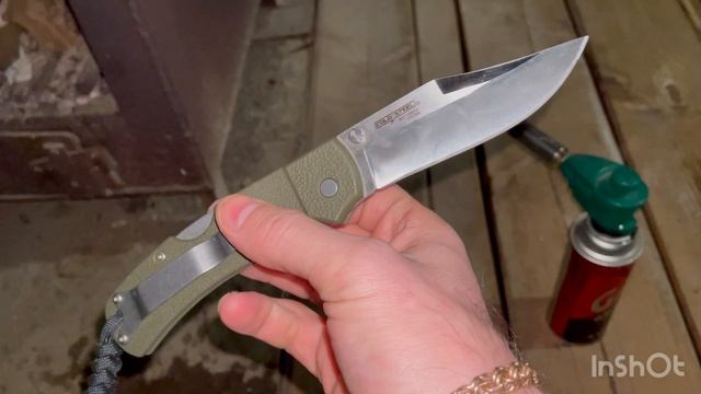 Нож банный😀 COLD STEEL DOUBLE SAFE HUNTER