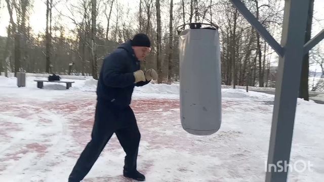 Кельчин Александр #бокс #зима #тренировка #2025 #кроссфит #улица #boxing #top