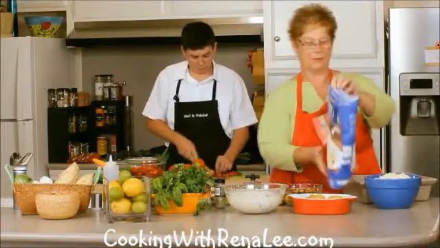 Ravioli with marinade sauce