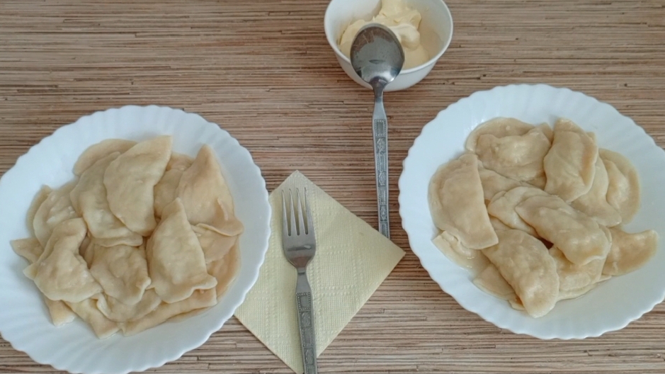 Вареники из редки!