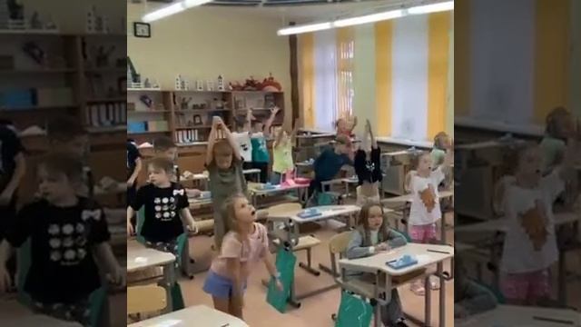 09.2023 Физкультминутка в классе здорового воспитания гимназии №1 г.Новополоцка
